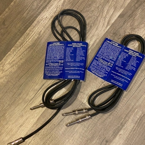 Instrument cords 10’ & 6’ - Picture 2 of 4